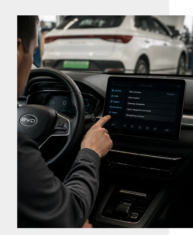 Русификация BYD E2 в Волгодонске от 16305 р. | ФастМобиль-Вгн под ключ