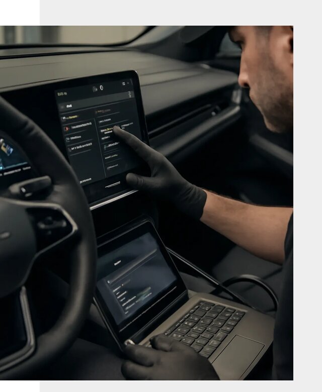 Русификация приборной панели Rising автомобиля в Волгодонске